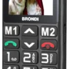 Cellulare Brondi 10282030 AMICO Unico+ Dual SIM Black