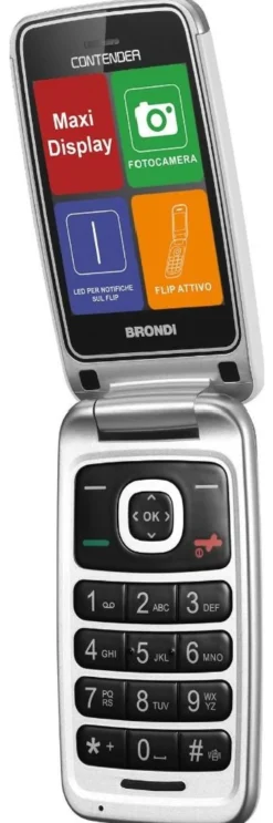 Cellulare Brondi 10277051 CONTENDER Bianco