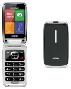 Cellulare Brondi CONTENDER Dual Sim Black e Silver