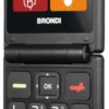 Cellulare Brondi 10281070 FLIPPER Dual Sim Black metal