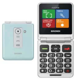 Cellulare Brondi FLIPPER Dual Sim Green water metal