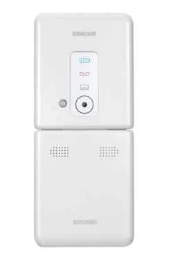 Cellulare Brondi Flipper White Metal Dual SIM