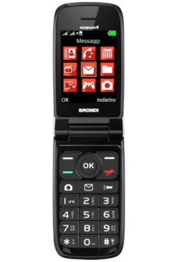 Cellulare Brondi Magnum4bianco con doppio display e fotocamera