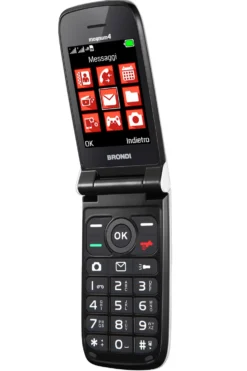 Cellulare Brondi Magnum4bianco con doppio display e fotocamera