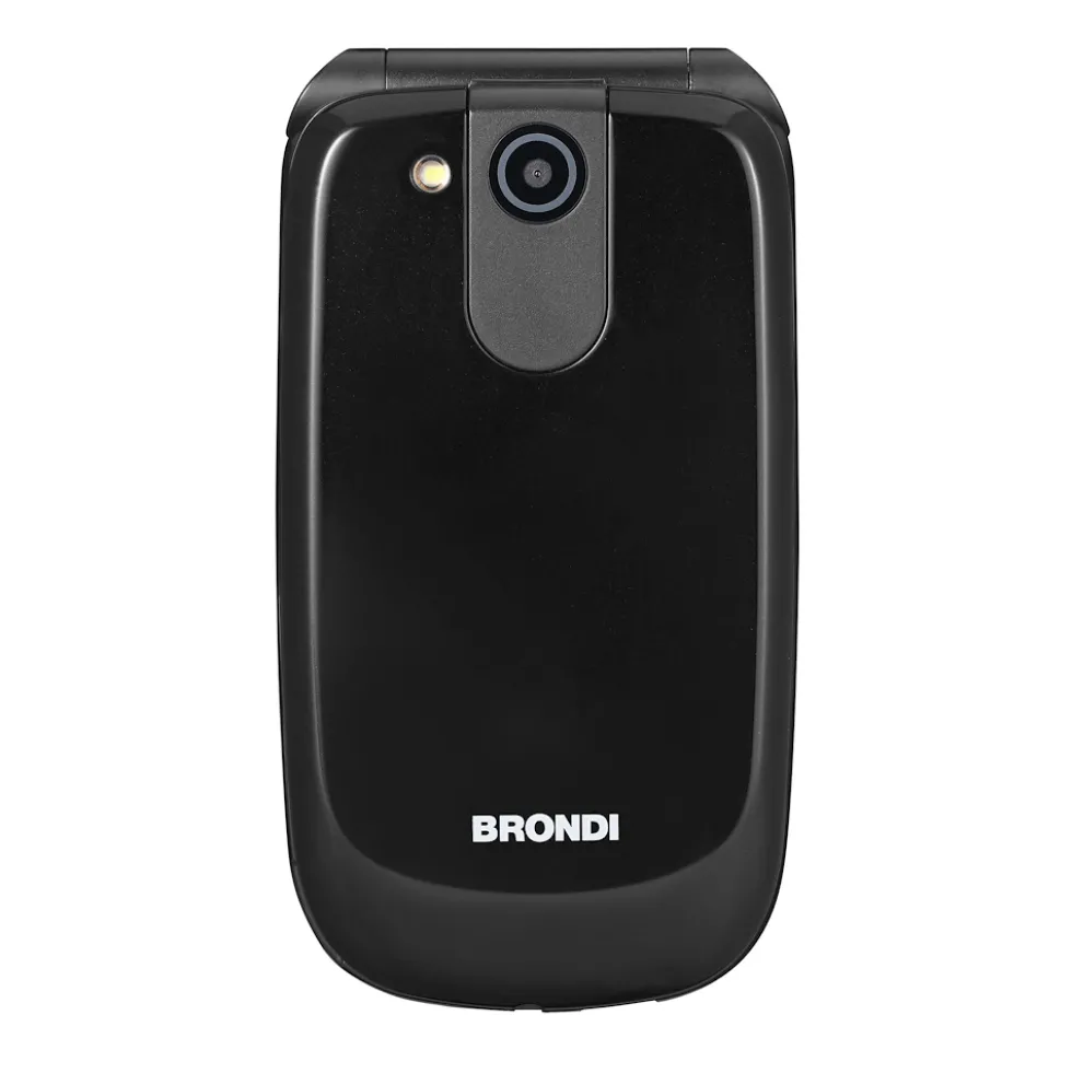 Cellulare Brondi Raptor nero metal con doppio slot SIM