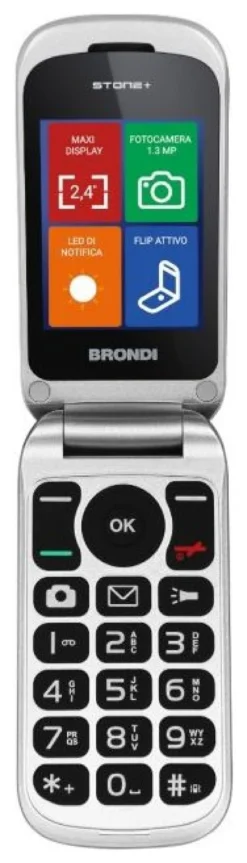 Cellulare Brondi 10278083 STONE+ Dual SIM Blue