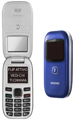 Cellulare Brondi 10278092 WINDOW+ Dual Sim Blue