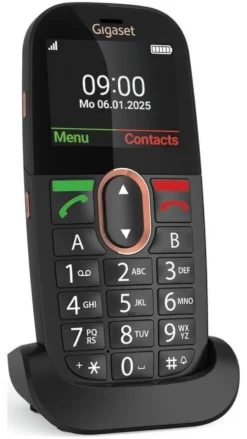 Cellulare Gigaset S30853 H1234 R101 GL695 Black