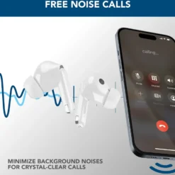 Cellular Italia Auricolare Bt Tws Anc-Enc Eclipse Bianco