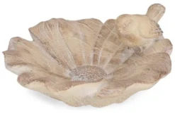 Centro tavola Yes Everyday 0143465 BLOSSY con uccellino Beige