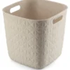 Cesta Curver K258713 SOFTEX Cube Bianco gesso