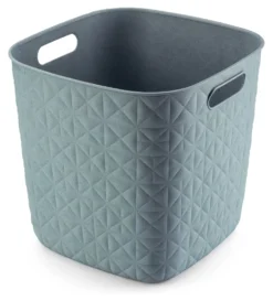 Cesta Curver K258712 SOFTEX Cube Verde acqua