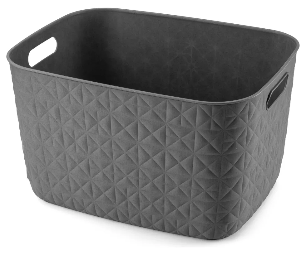 Cesta Curver K258709 SOFTEX Grigio