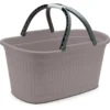 Cesta Stefanplast 91201 DOMUS HOME COLLECTION con manici Greige