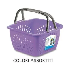 Cesta Stefanplast PR0163 VENTO con manici Assortito