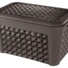 Cesta Tontarelli 8105407909 ARIANNA con coperchio Wengè