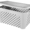 Cesta Tontarelli 8105407112 ARIANNA con coperchio Angora