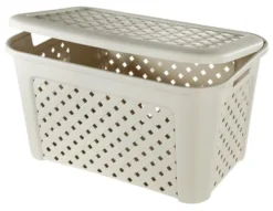 Cesta Tontarelli 8105406210 ARIANNA con coperchio Angora