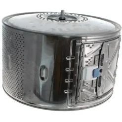 Cestello in acciaio ALL HR 0.5W,0.5E,1.8H L1 WH per lavatrice carica dall'alto Indesit