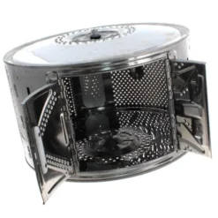 Cestello in acciaio ALL HR 0.5W,0.5E,1.8H L1 WH per lavatrice carica dall'alto Indesit