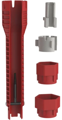 Chiave rubinetti Idro Bric BLIACC0159CH multiuso Rosso