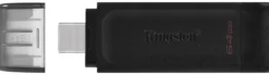 Chiavetta Kingston DT70 64GB DATATRAVELER 70 3.2 Black