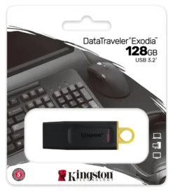 Chiavetta Kingston DTX DATATRAVELER Exodia Black e Yellow