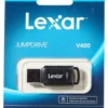 Chiavetta Lexar LJDV400128G BNBNG JUMPDRIVE V400 Black