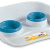 Ciotola animali Stefanplast 97770 Set Dinner 0,25+0,30 lt Azzurro