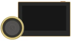 Citofono Ezviz CS HP2 R100 6E2WB GD Spioncino con display Gold