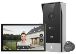 Citofono Ezviz CS HP5 R100 1W2TFC CONNECT 3in1 Full HD Black e Silver