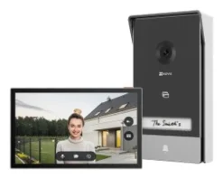 Citofono Ezviz CS HP7 R100 1W2TFC Video Doorphone HP7 Gray e Black