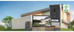 Citofono Ezviz CS HP7 R100 1W2TFC Video Doorphone HP7 Gray e Black