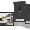 Citofono Ezviz CS HP7 R110 2W2TFC Video Doorphone HP7 2 Entry Kit Gray