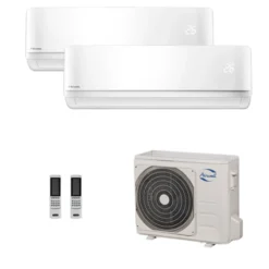 Climatizatore dual split Airwell fisso 2x12000 Btu 5kW