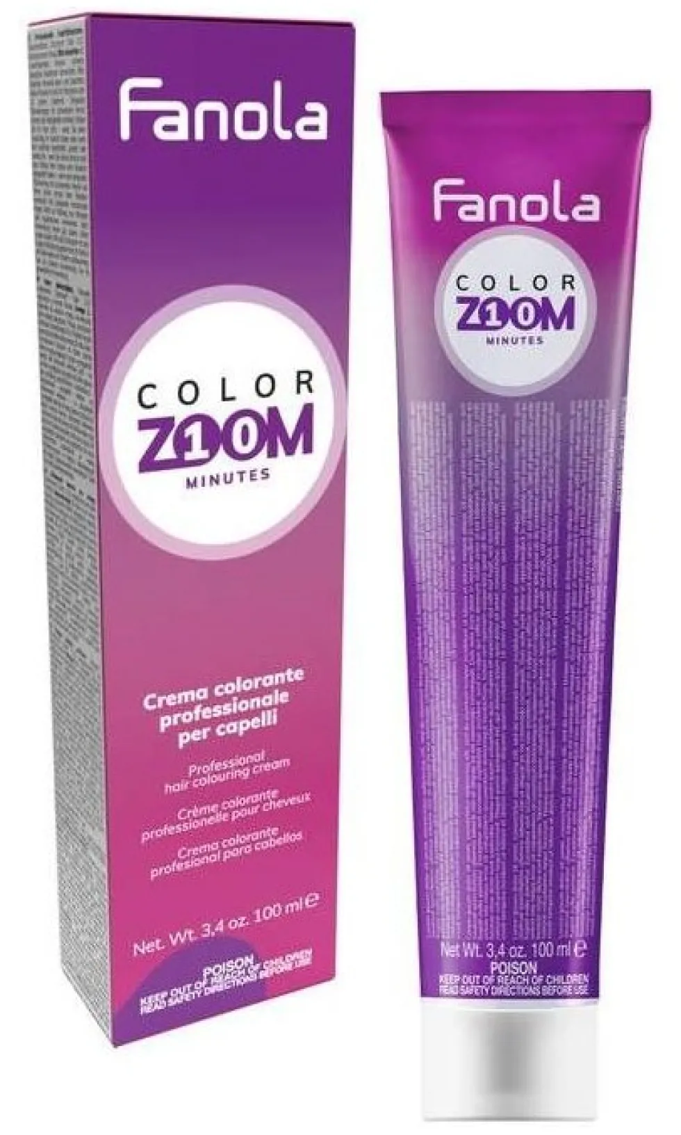 Color zoom crema colorante capelli professionale - 4.71 cold brown che