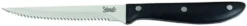 Coltello bistecca Salvinelli CBFBI BISTROT lama 11,5 cm Cromo e Nero