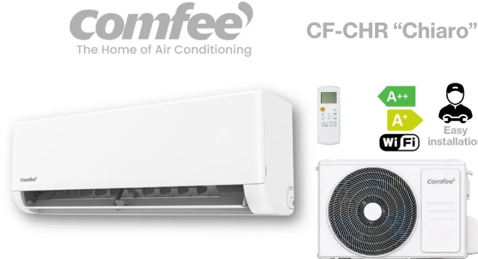 COMFEE' CONDIZIONATORE 12000BTUA++/A+ GAS R32 WIFI INTEG. CF-CHR12