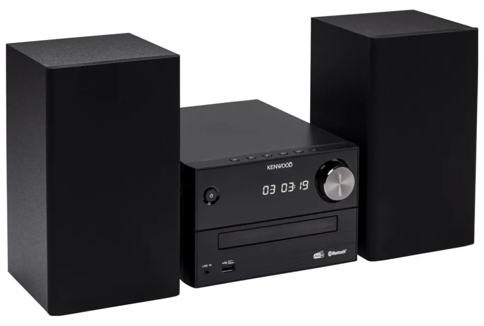 Compatto HI FI Kenwood M 420DAB B Black