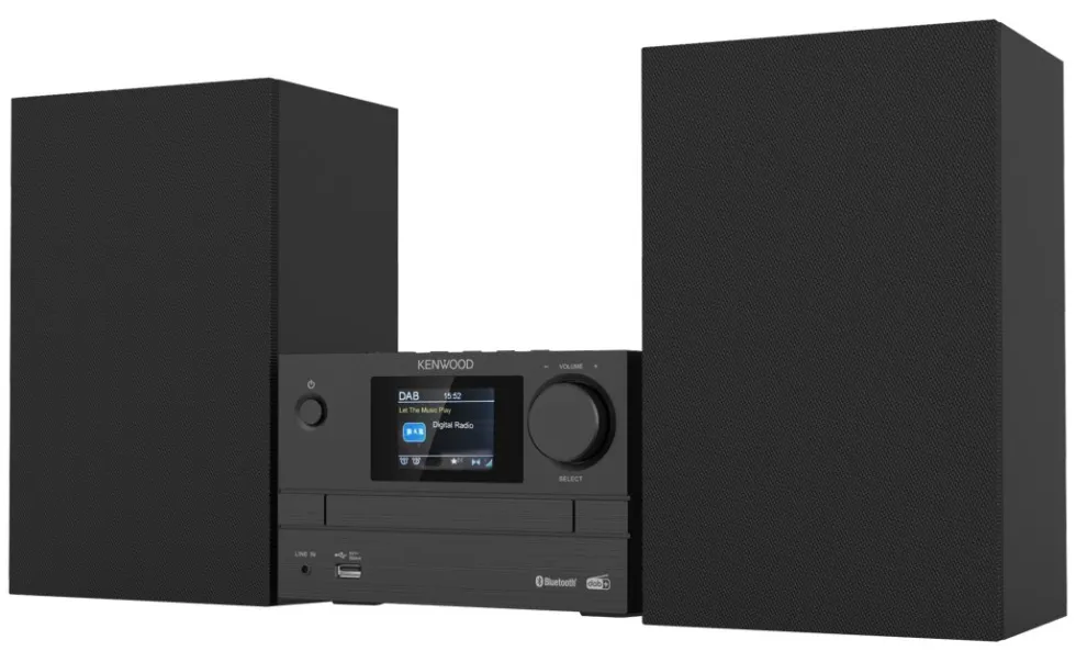 Compatto HI FI Kenwood M525DAB Black