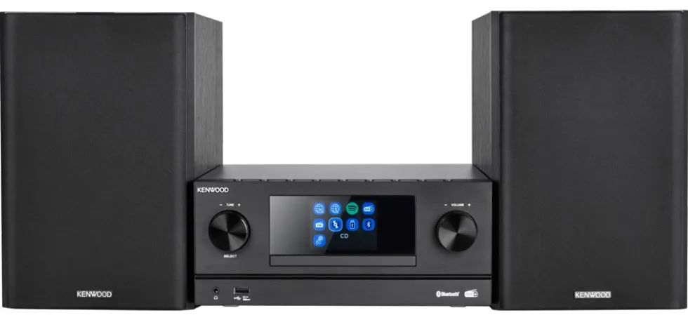 Compatto HI FI Kenwood M 9000S B Black