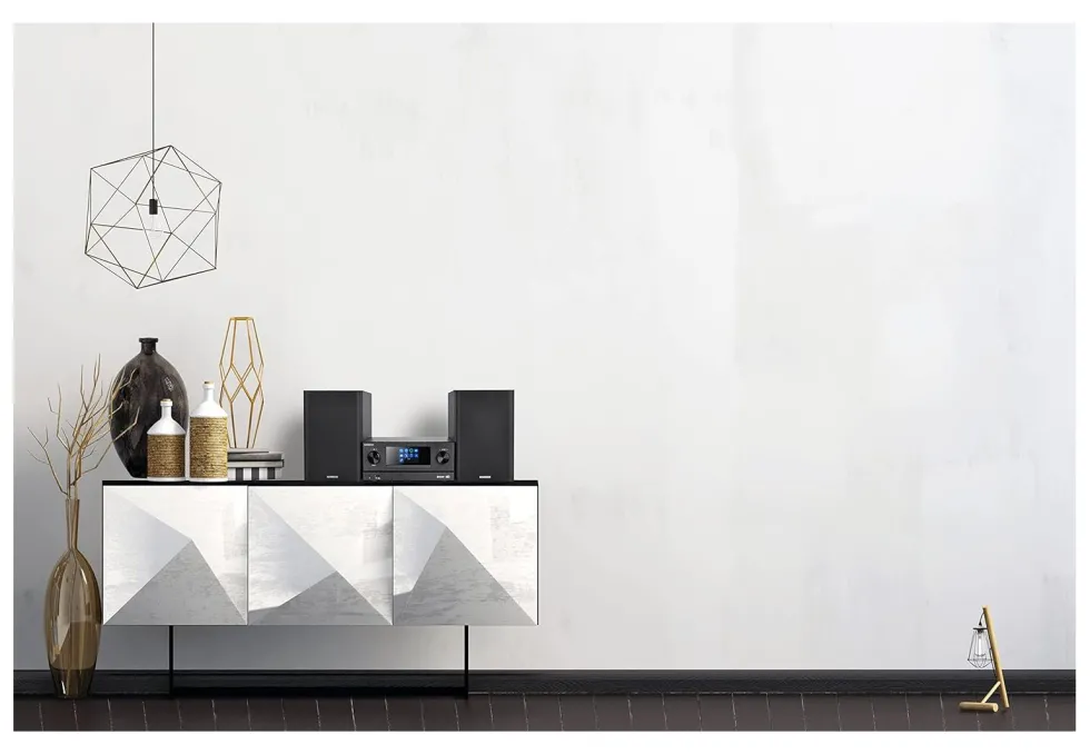Compatto HI FI Kenwood M 9000S B Black