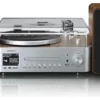 Compatto HI FI Lenco MC SERIES MC 860WDSI Wood e Silver