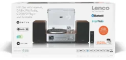 Compatto HI FI Lenco MC SERIES MC 860WDSI Wood e Silver