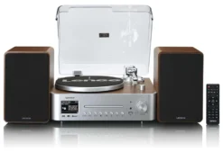 Compatto HI FI Lenco MC SERIES MC 860WDSI Wood e Silver