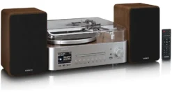 Compatto HI FI Lenco MC SERIES MC 860WDSI Wood e Silver