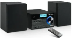Compatto HI FI Majestic 122350 AH 2350 BT MP3 USB DAB Black
