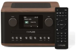 Compatto HI FI Pure 255052 CLASSIC C D4 Coffee black e Walnut