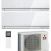 Condizionatore dual Mitsubishi KIRIGAMINE Multisplit Zen Bianco