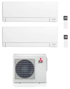 Condizionatore dual Mitsubishi PLUS Msz Ay White